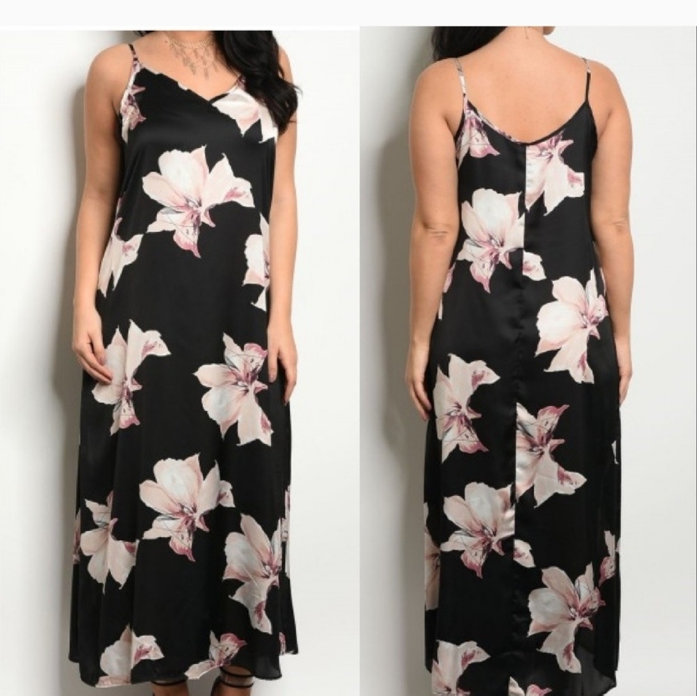 Summer spaghetti strap style dress